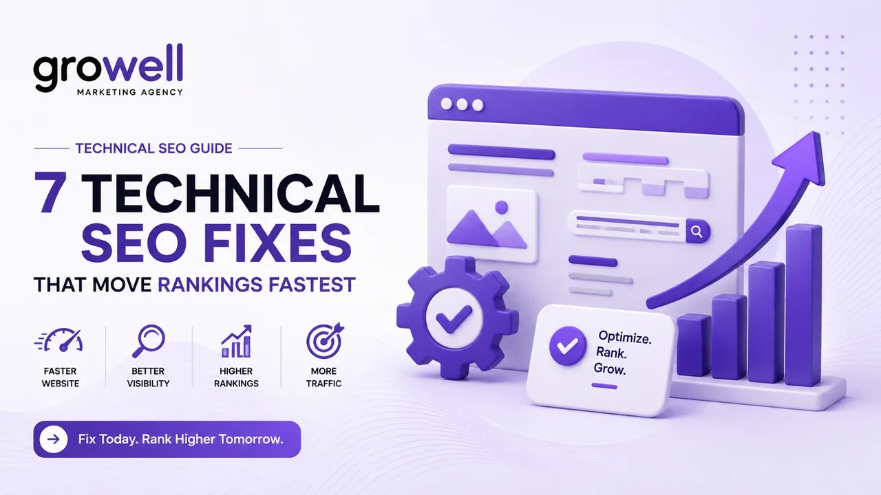 7 Technical SEO Fixes That Move Rankings Fastest